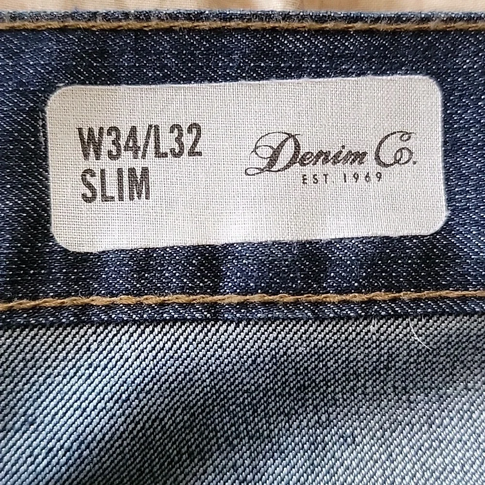 🌟Denim&Co Men's Jeans, slim fit, W34xL32